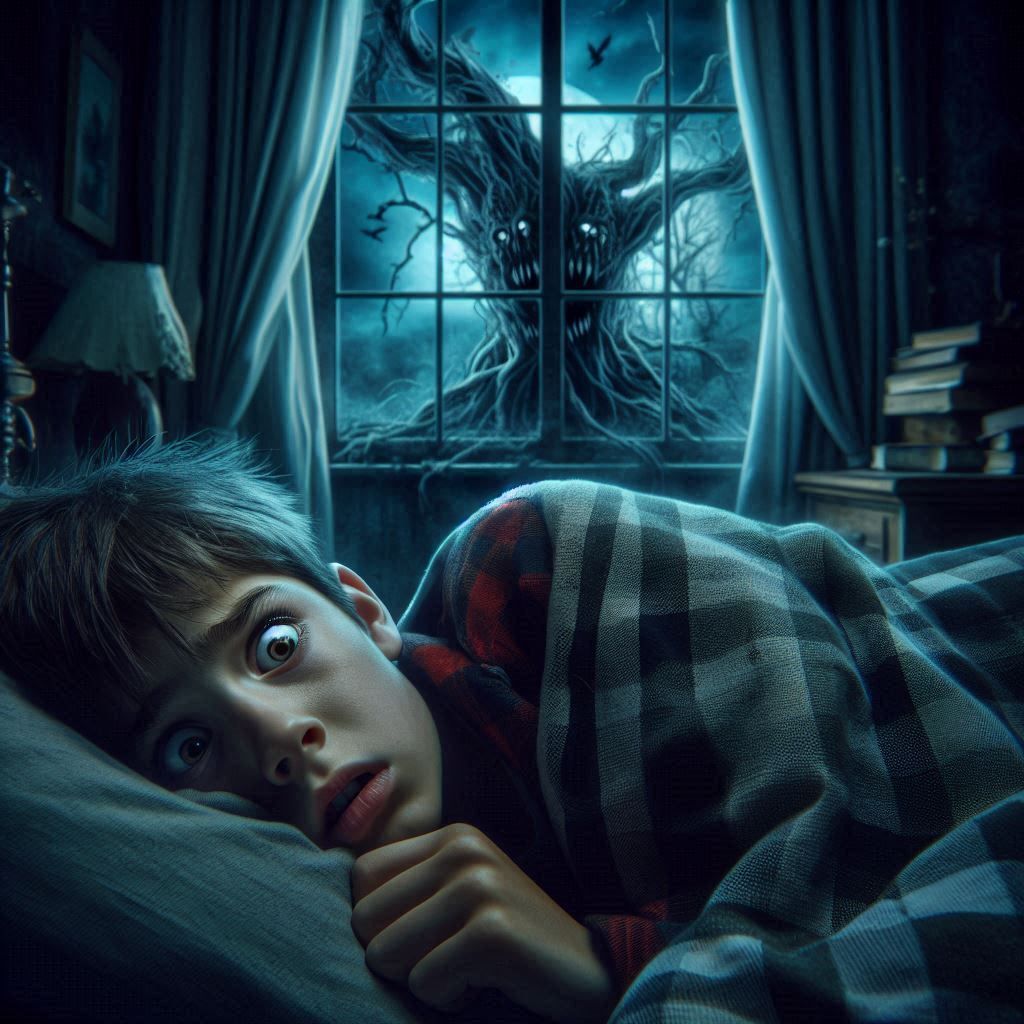 The Spooky Tree Outside My Window