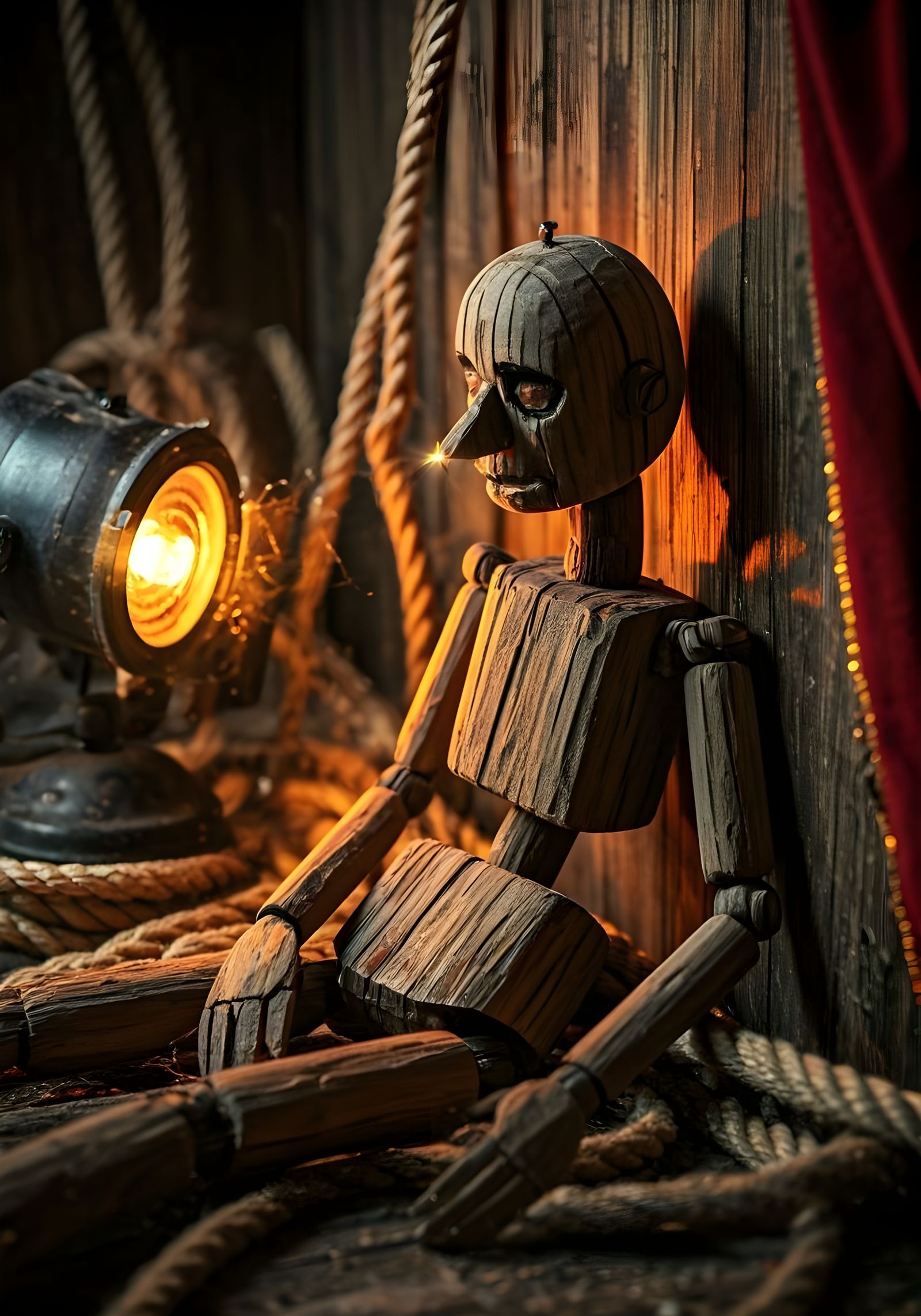 I Wish I Were A Real Boy  by @Doctor Mac