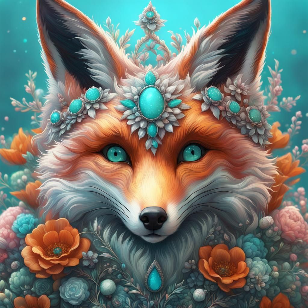 Blue Glamour - Fox