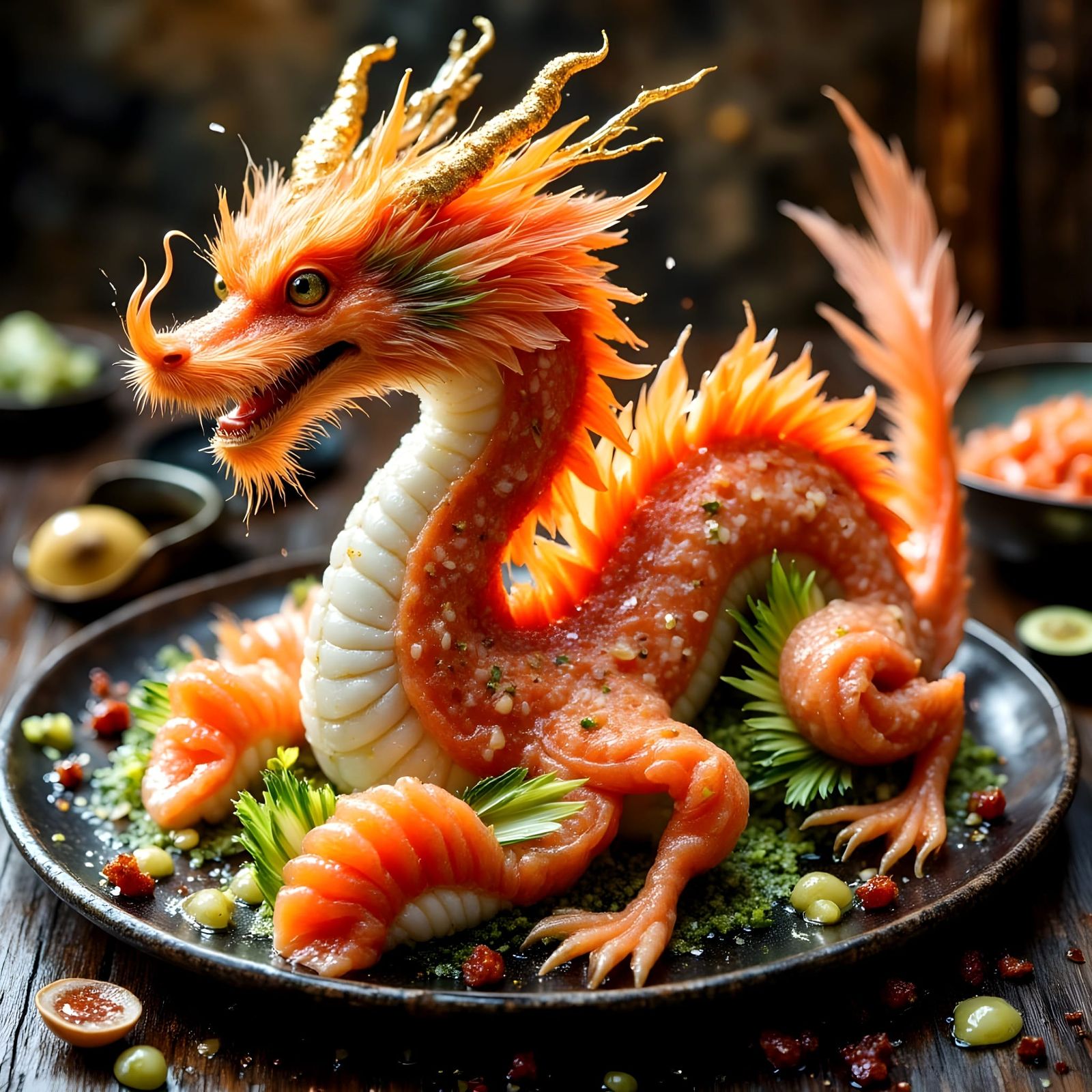 Sushi Dragon   by @Floe Joe 