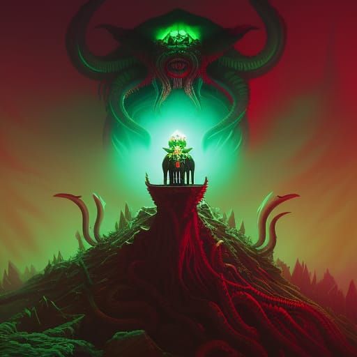 what the DEVIL looks like? ; The Eldritch horror Cthulhu by ...