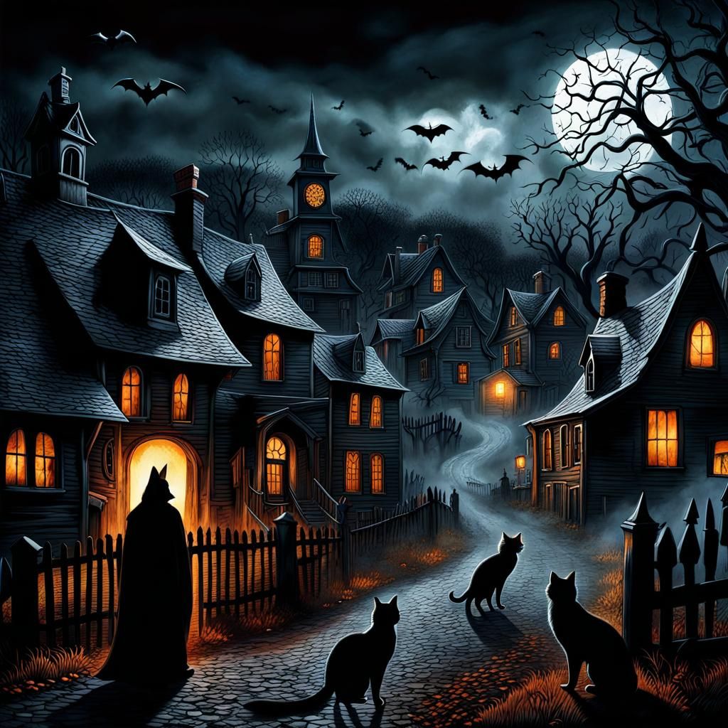 Where demon's and familiars walk.  by @Fraggle