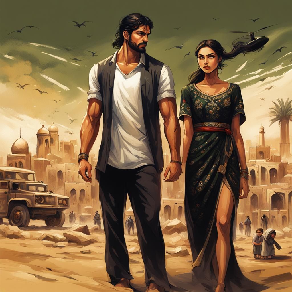 A Couple during war