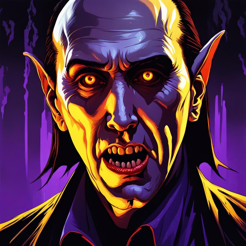 Count Nick Cage - AI Generated Artwork - NightCafe Creator