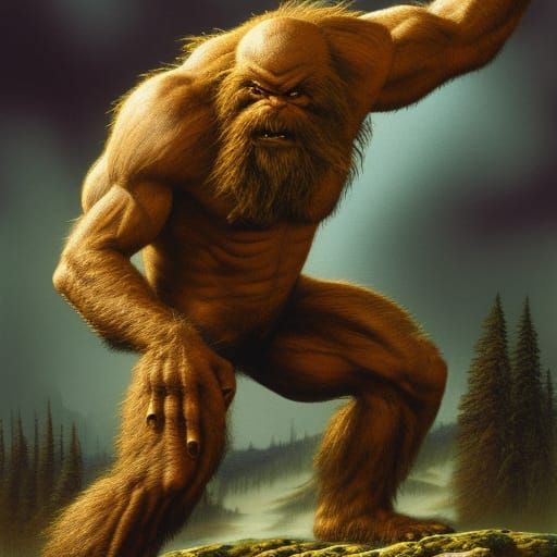 Sasquatch   by @Just me