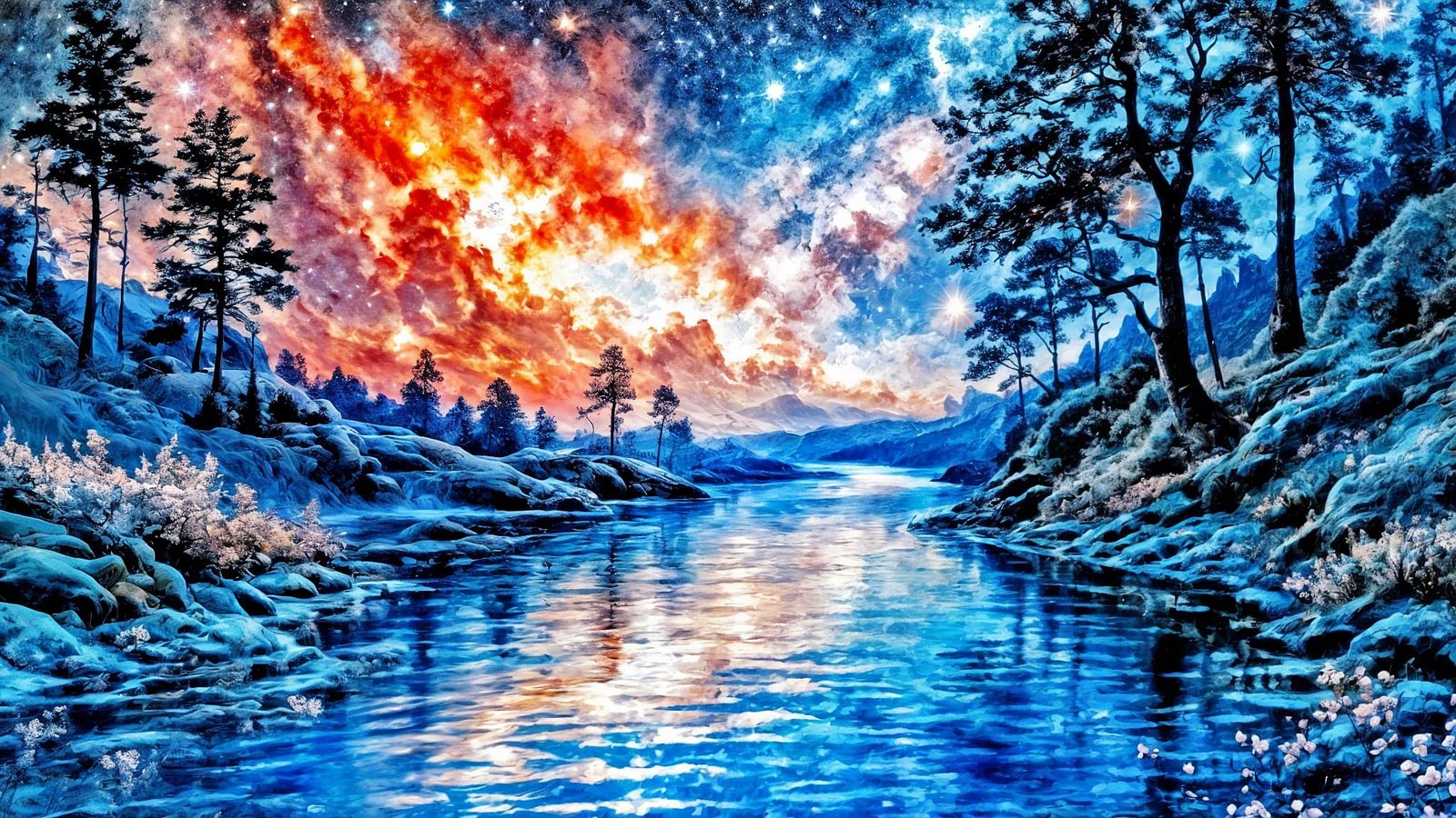 A River Runs Through It but With Much More Color