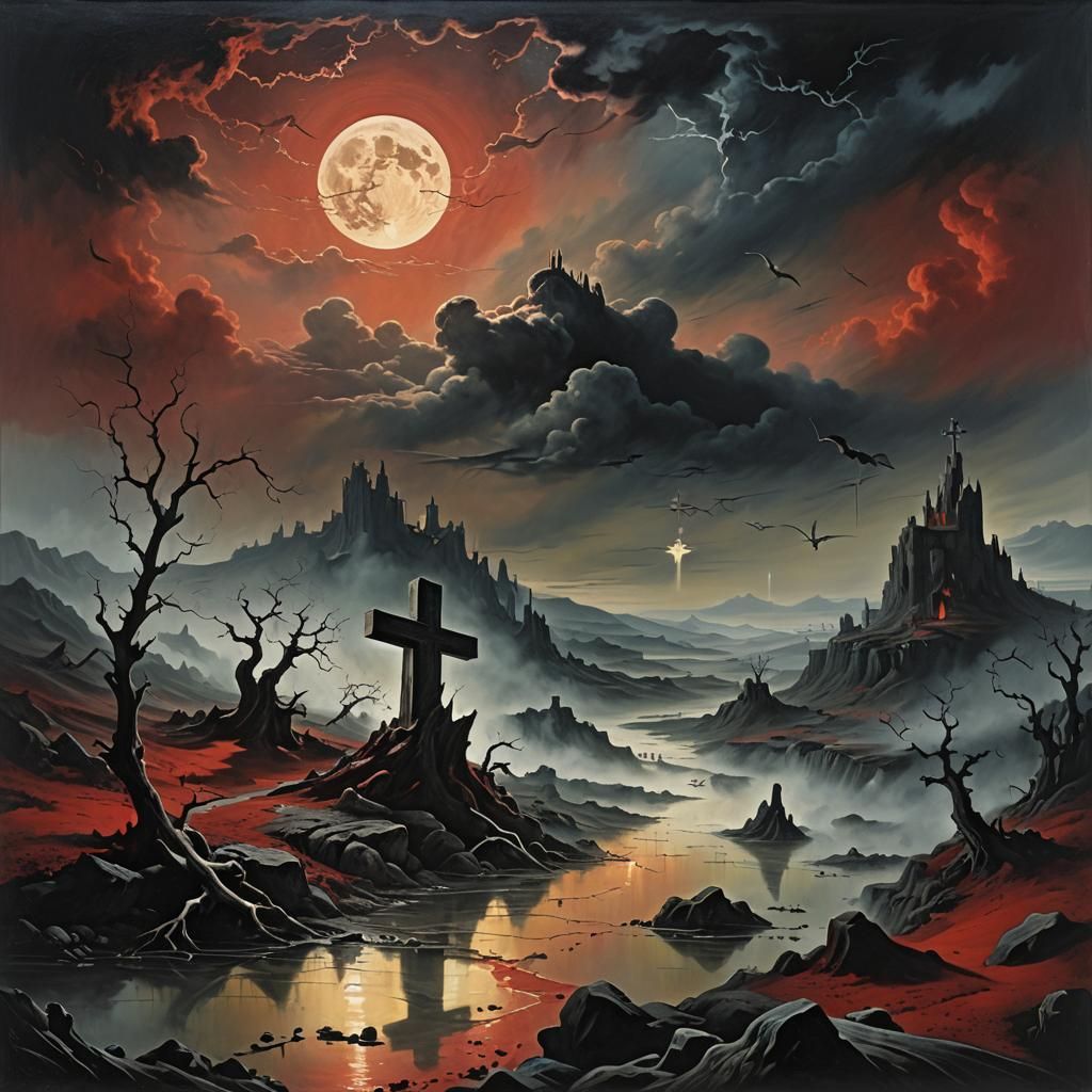 dark landscape