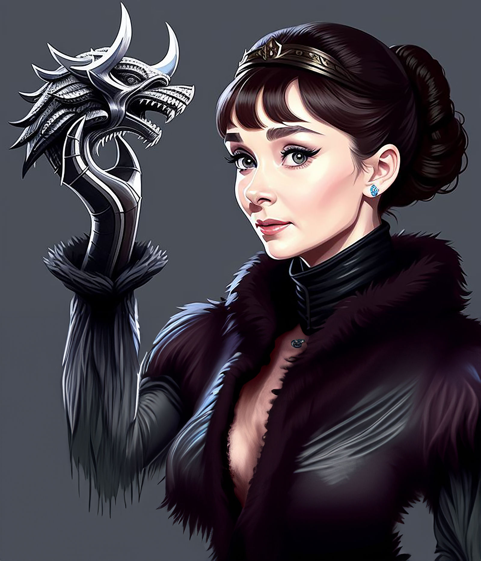 Audrey H in Game of Thrones Comic (concept)