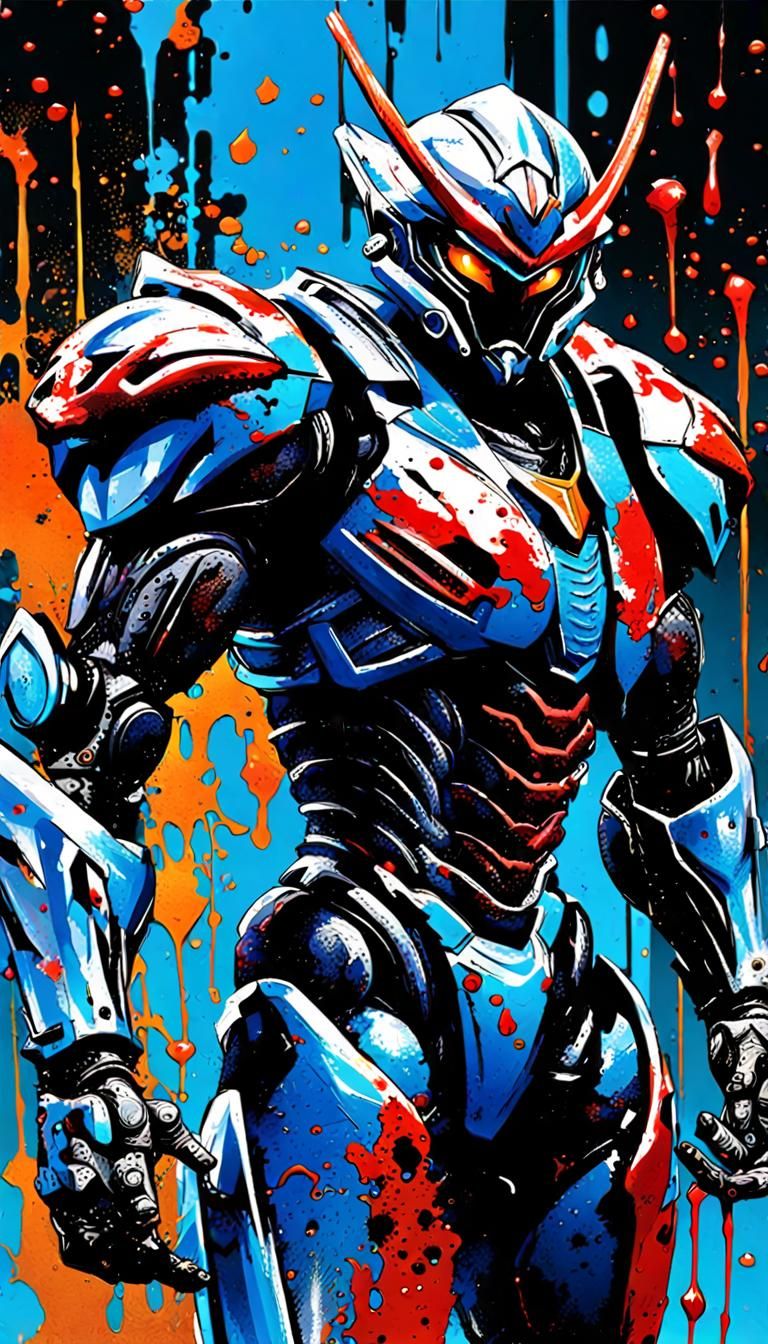 Dark Guyver, Guyver Anime, Guyver Splash Art, Guyver the Bio...