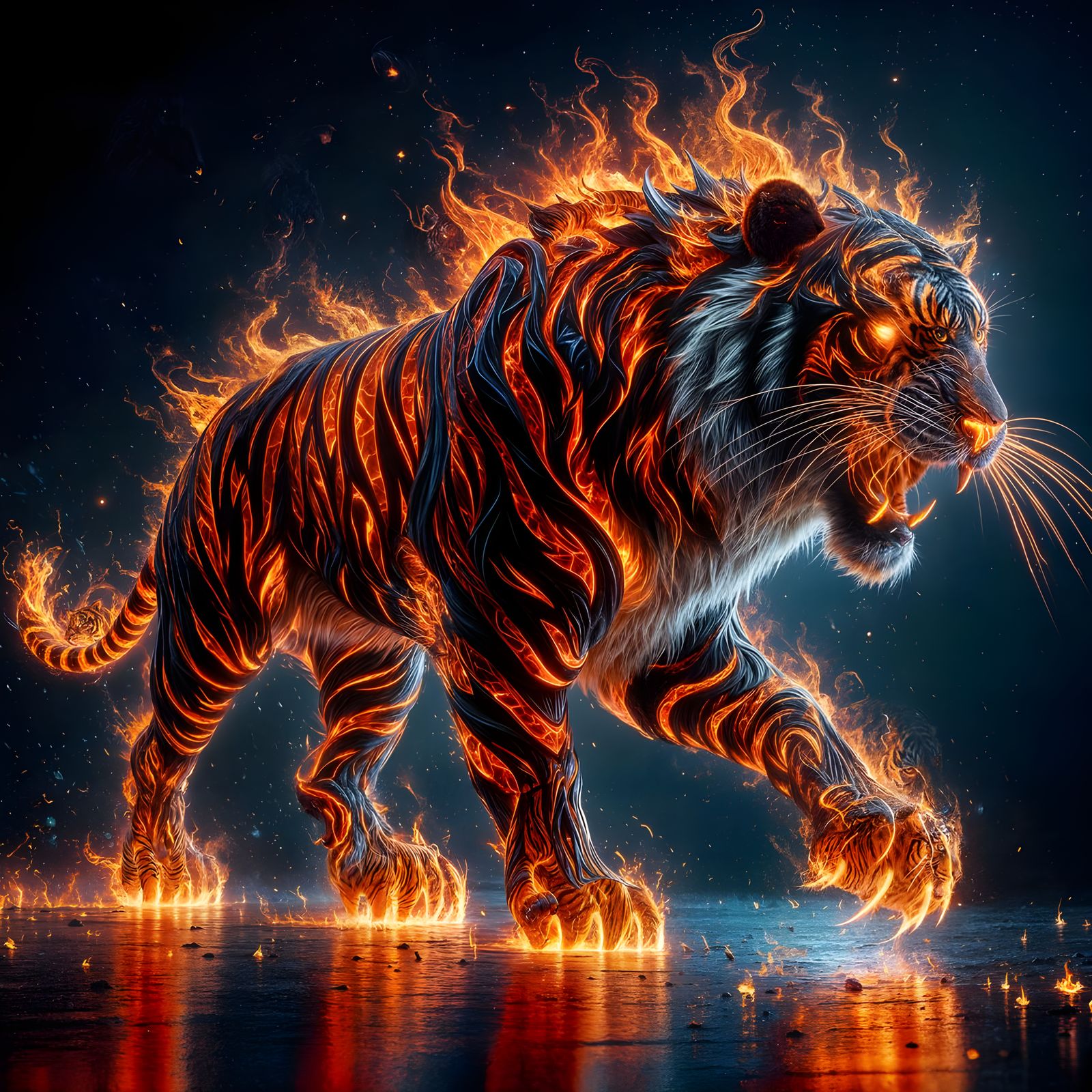 Fiery Tiger