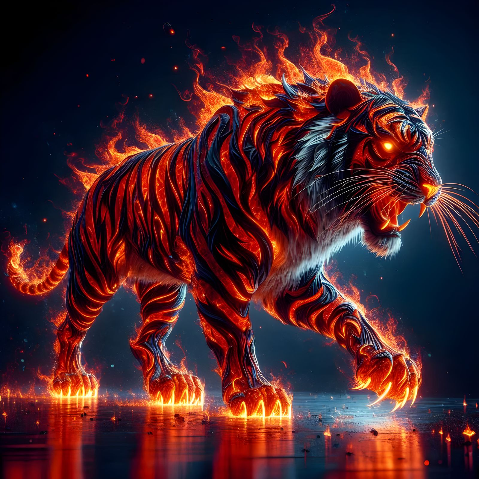 Fiery Tiger