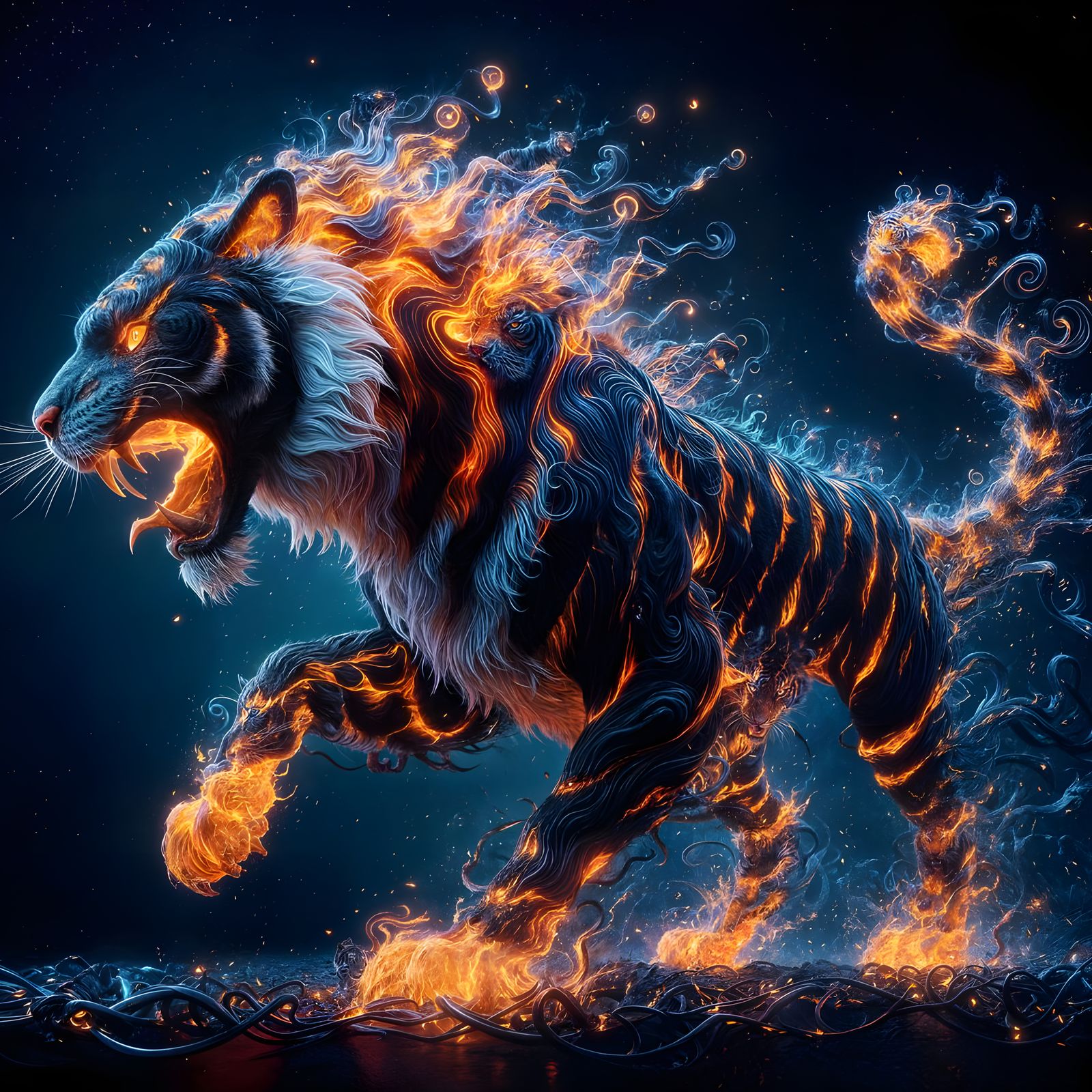 Fiery Tiger