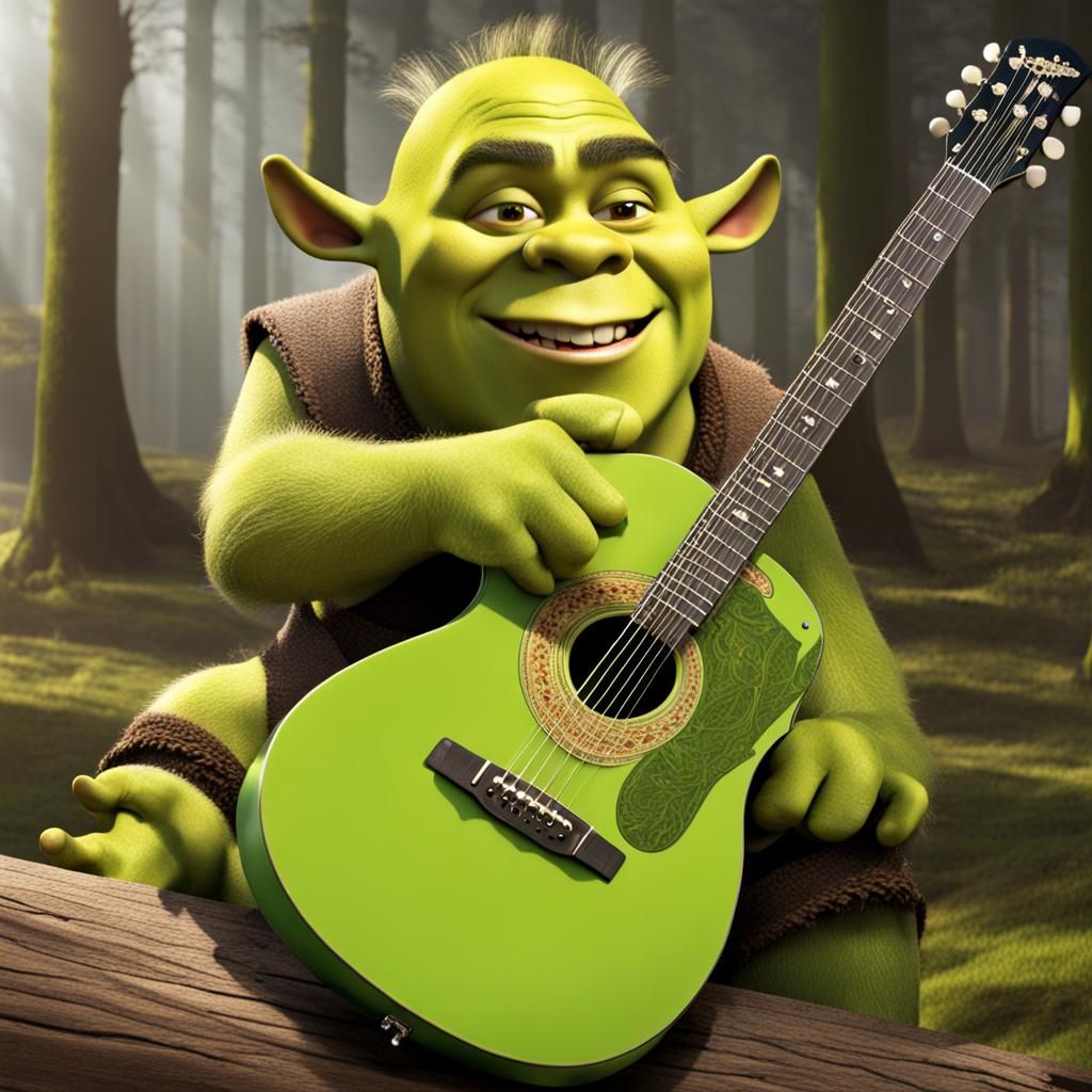 Shrek guitar