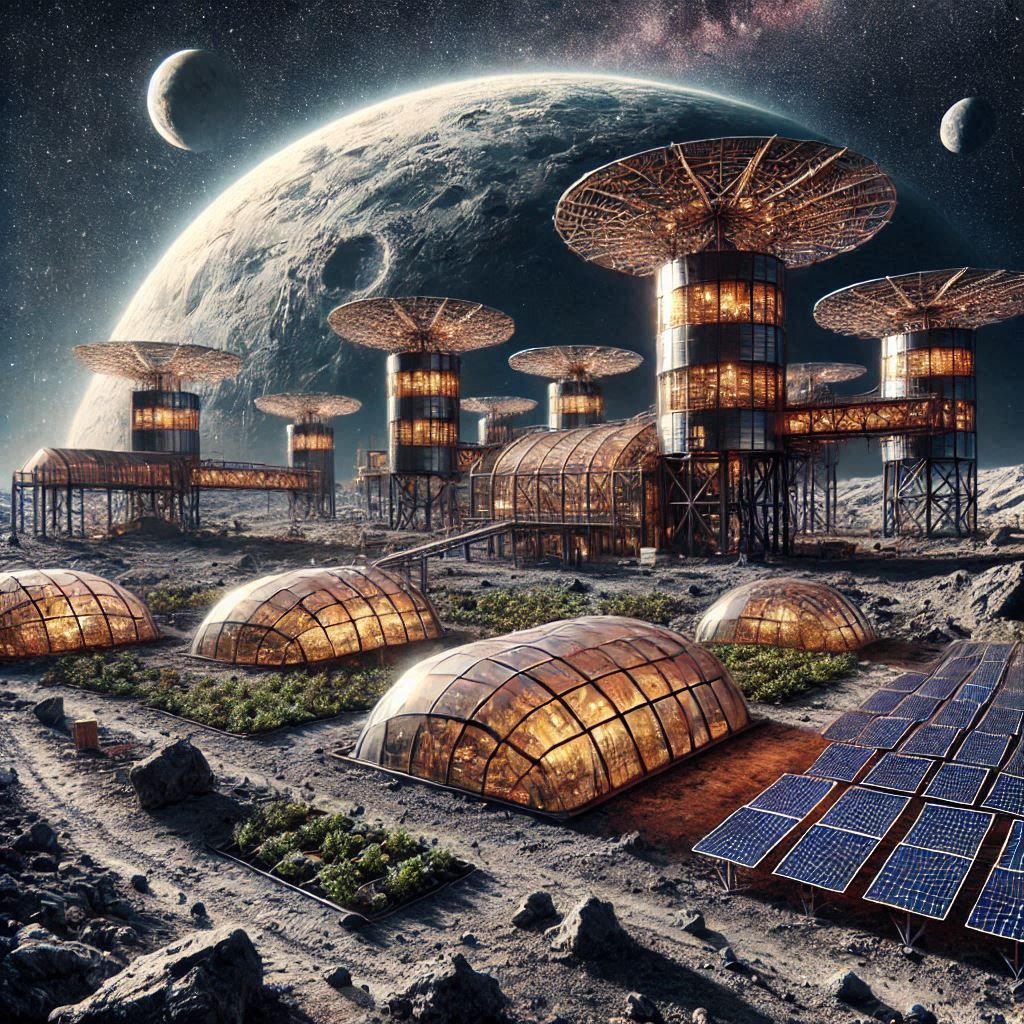 Moon station  by @gladiator