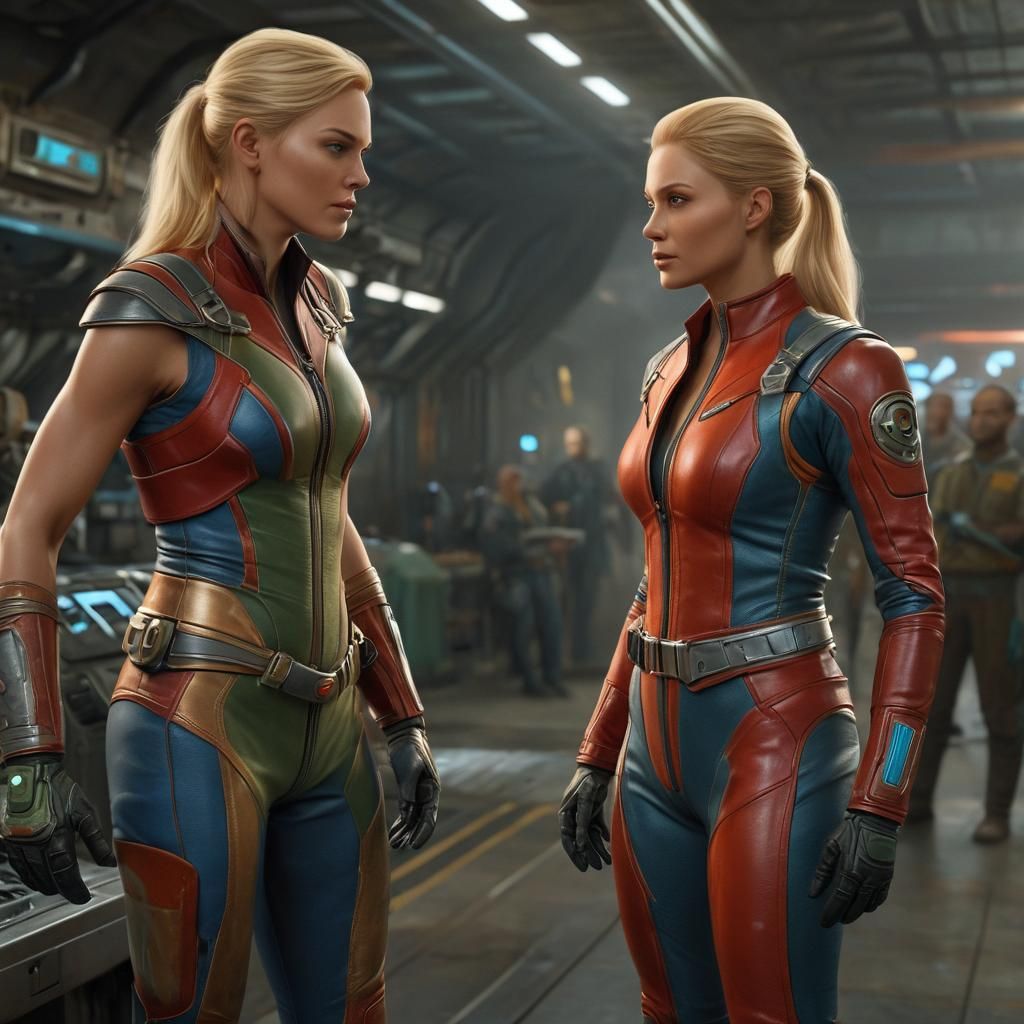 Female crewmen