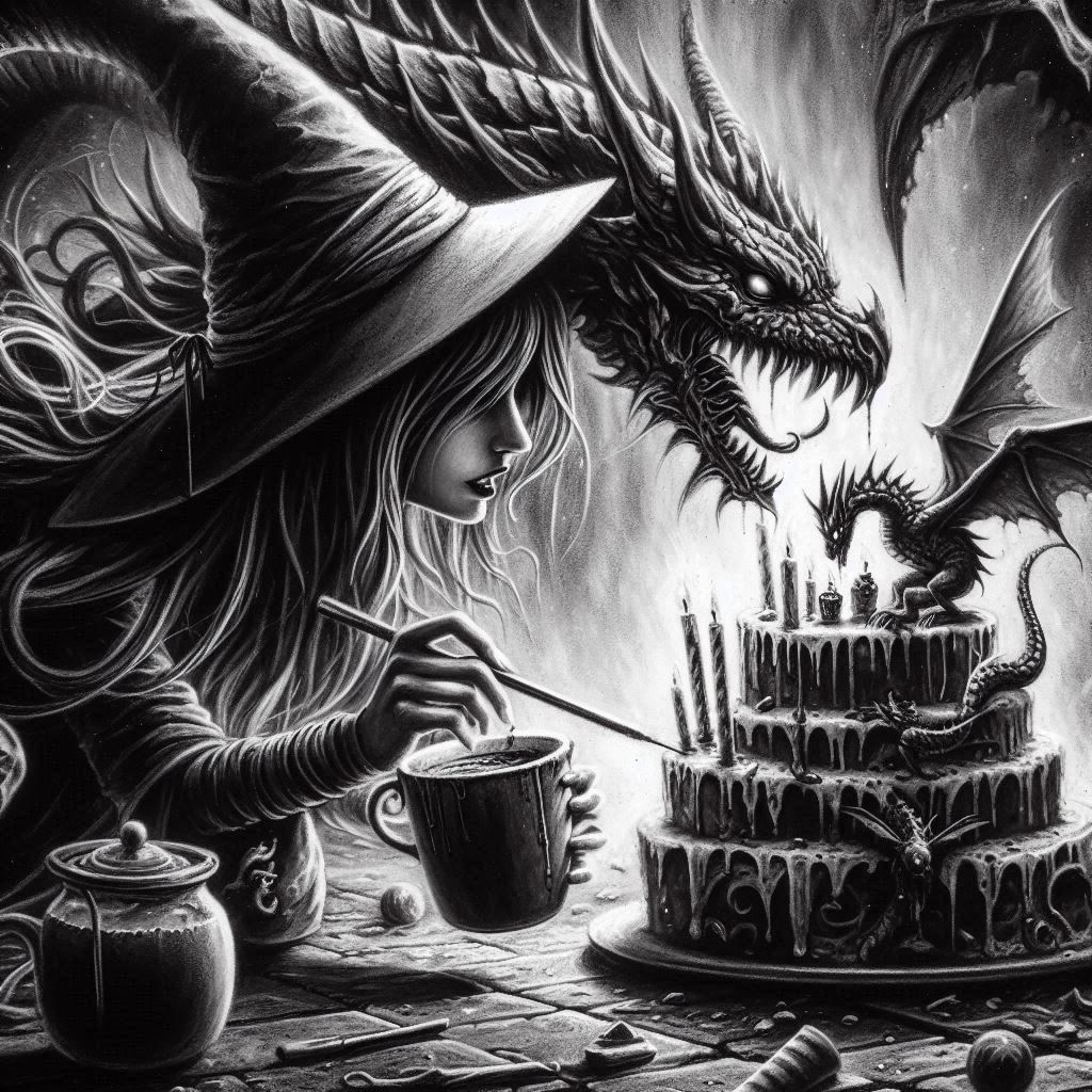 Dragon cake