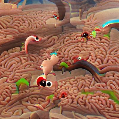 Worms in the Brain
