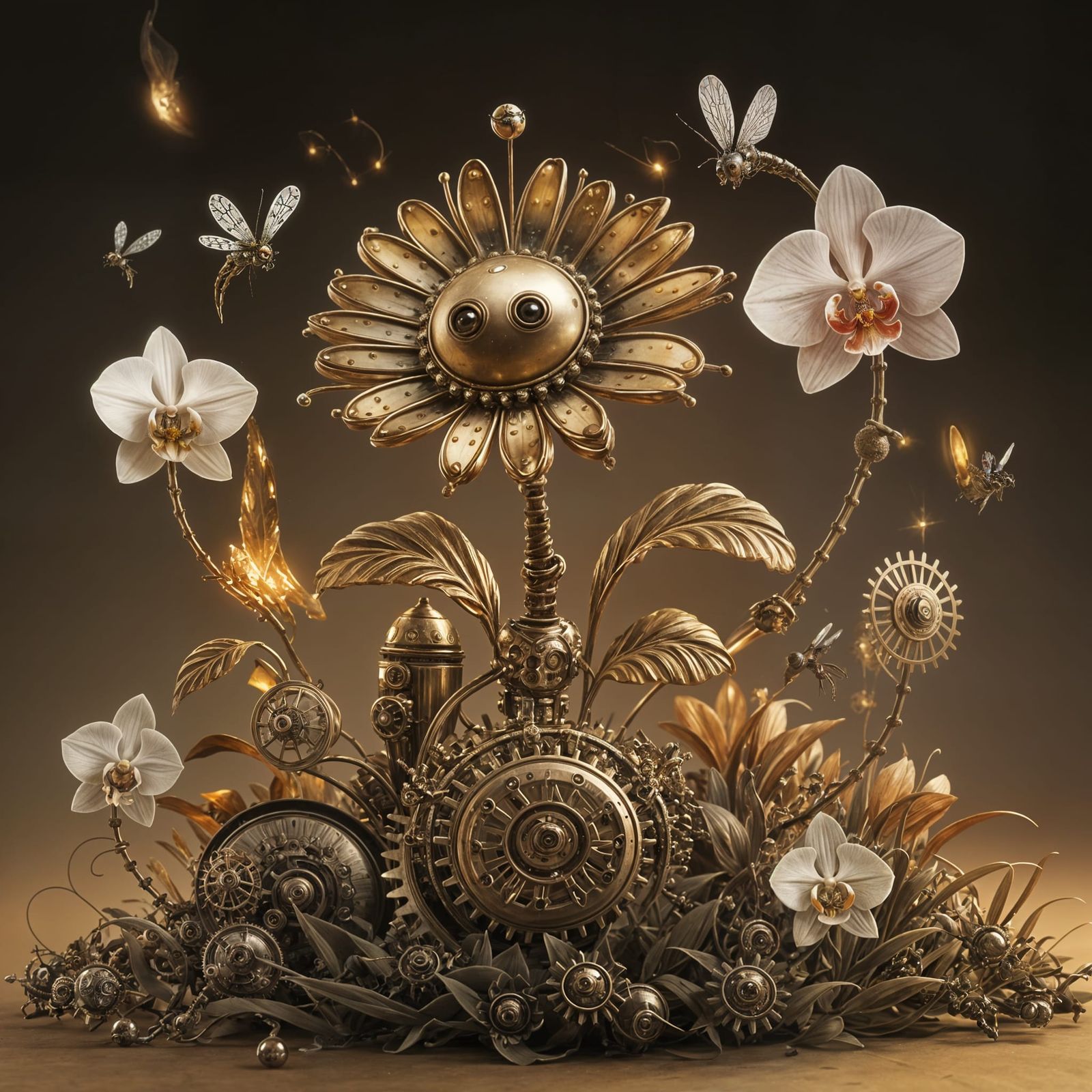 Alien Flower  by @Foul Rabbit