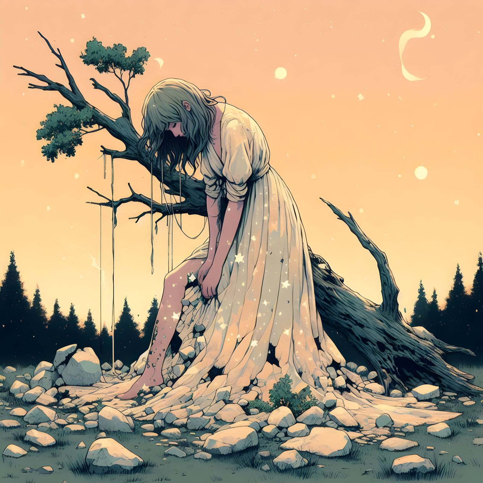 I'm nothing but nausea, nothing but reverie, nothing but longing.