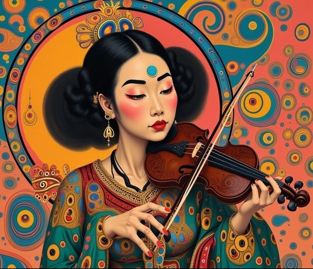  <lora:SCREAMING DOTS:1.0>