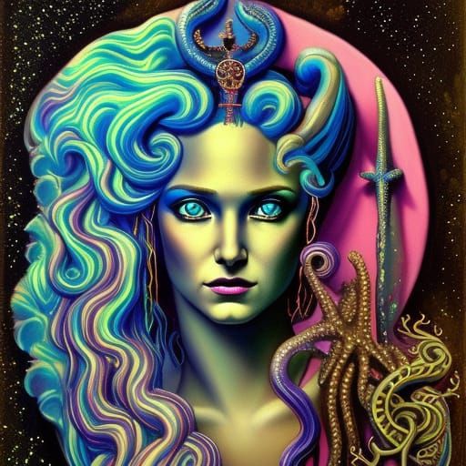 Amphitrite, Goddess of the Sea 🔱👑 - AI Generated Artwork - NightCafe ...