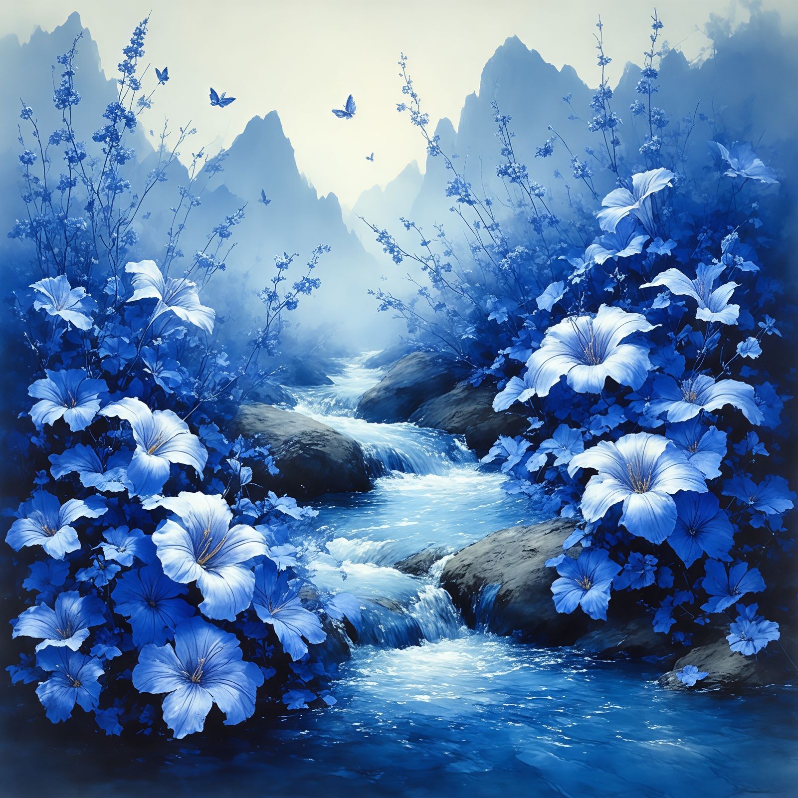 Fun with SD3.5 - Flowers!