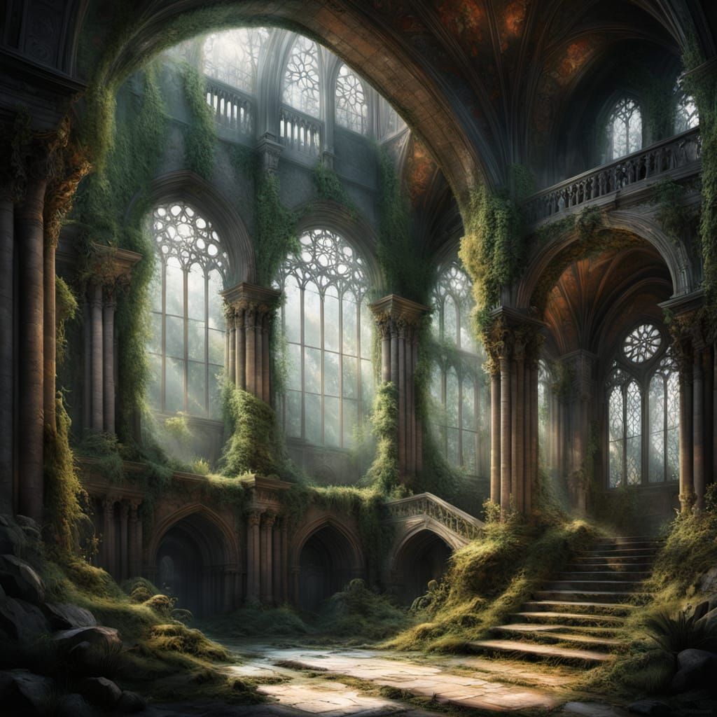 Nature Reclaims Ancient Cathedral 1