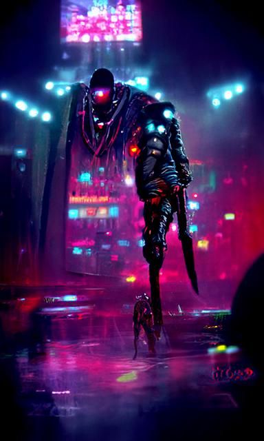 Black cyborg
