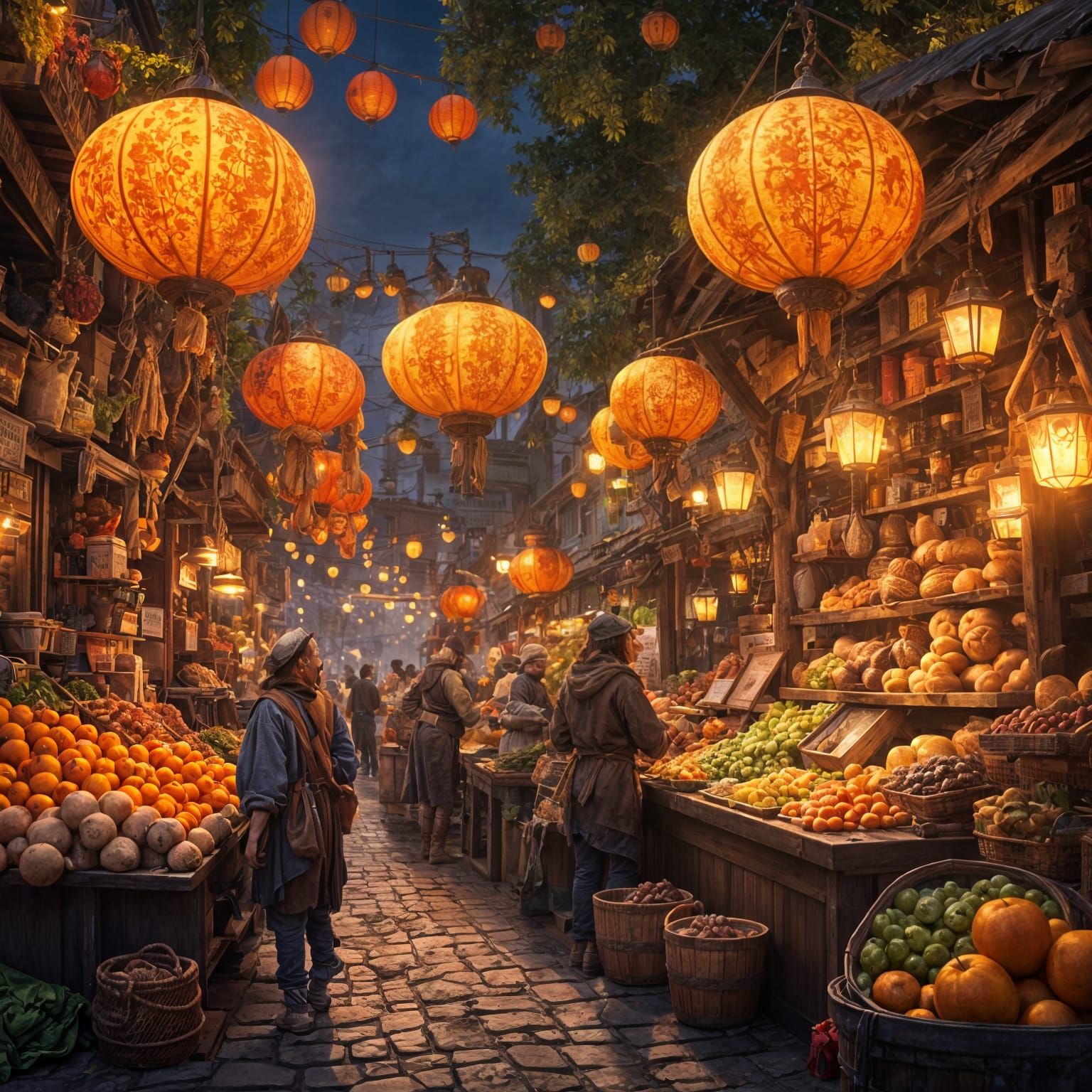 Night Market   by @Sumaya Ali