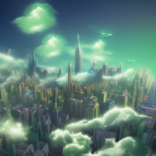 Emerald Sky City  