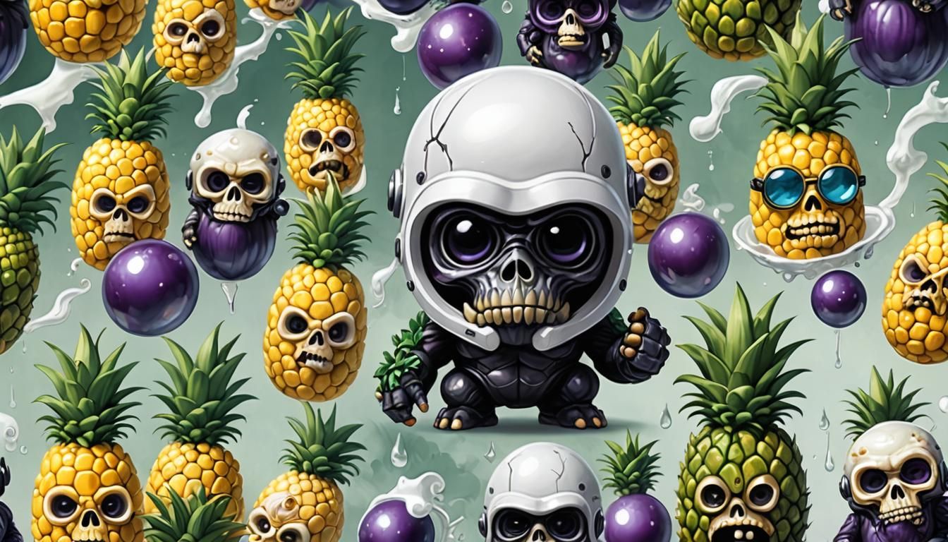 Chibi Fruits and Vegetables are starting to go bad