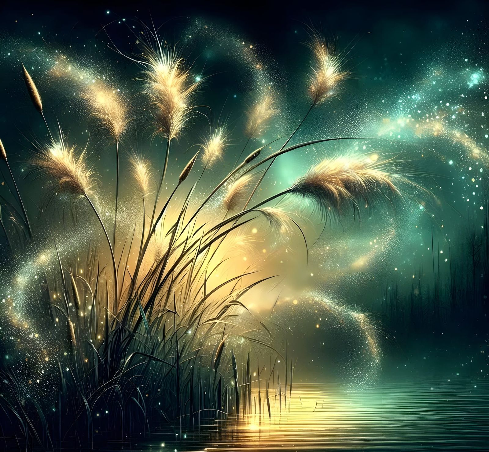 Magic-reedfield  by @Jazmilia
