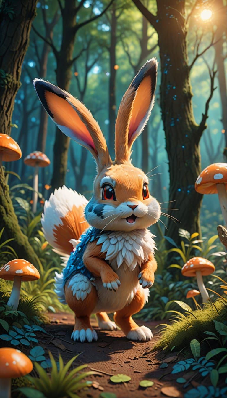 Brown Pokémon Bunny
