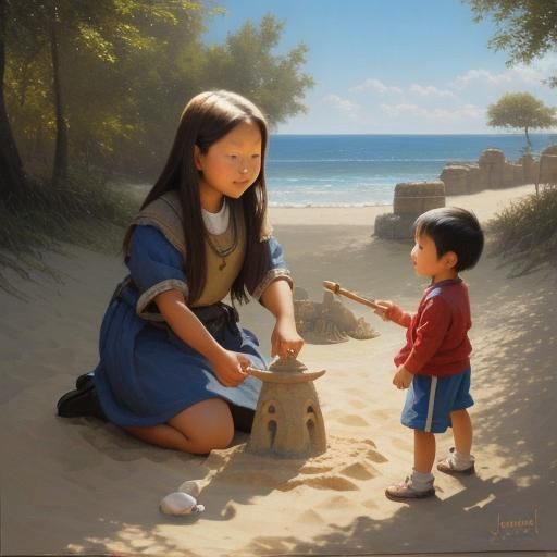scandinavian and asian children