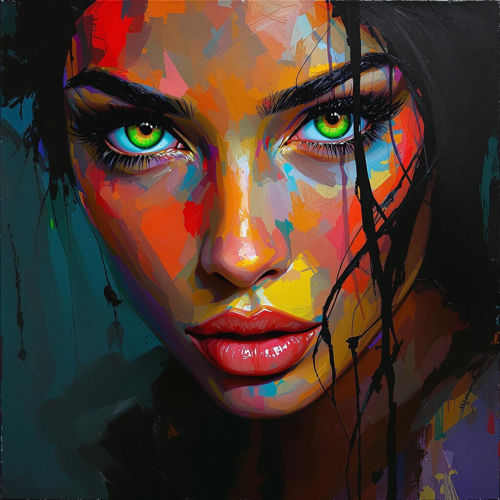 Neon Envy  by @Michelle Howard