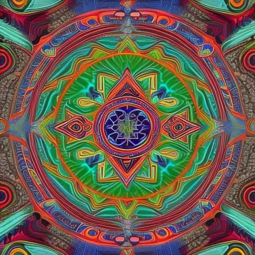 Sacred geometry - AI Generated Artwork - NightCafe Creator