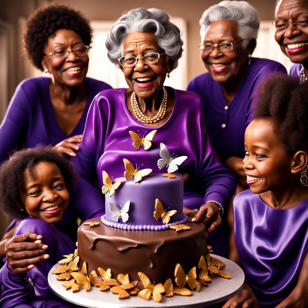 Celebrating Gram Gram - Matriarch Of Many Generations  by @Mr-Hyde-84