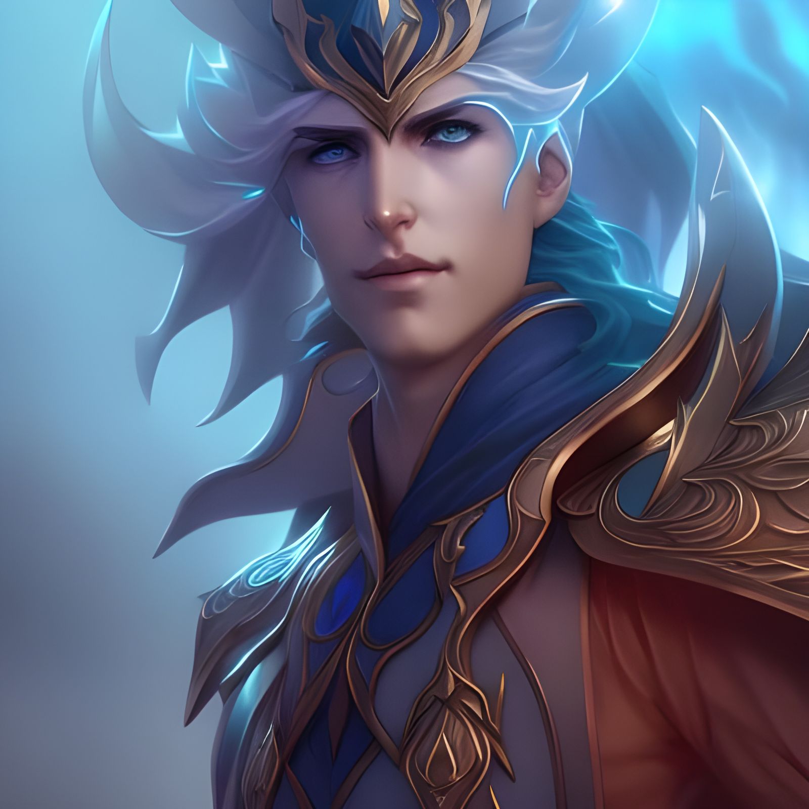 handsome magical god of the underworld
