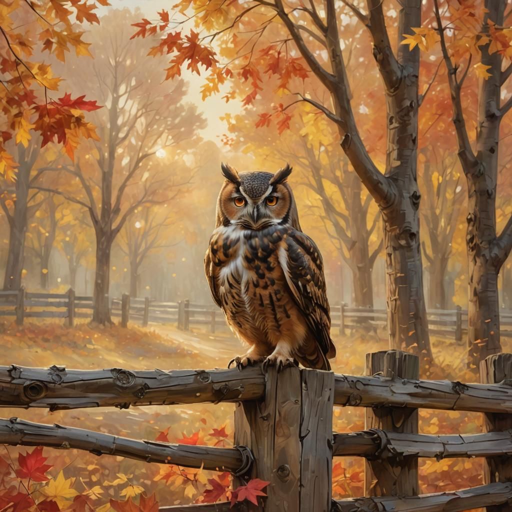 Autumn Gaze  by @Yanciepants