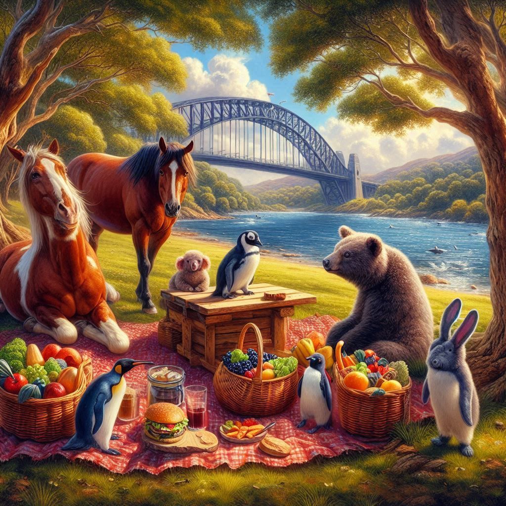 Animal Summer Picnic