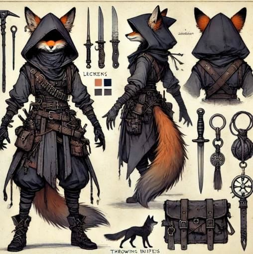 Nyra's Character Design