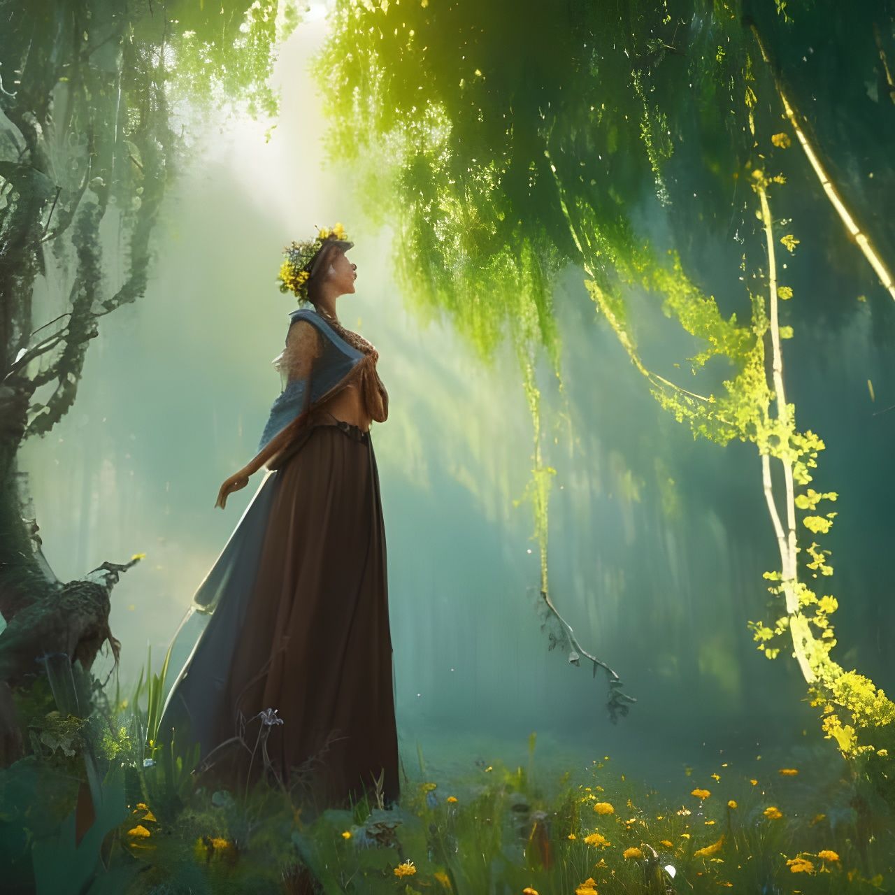 Maid in the light