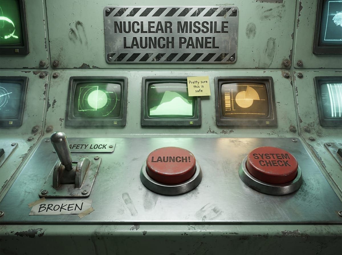 Completely safe launch pad.