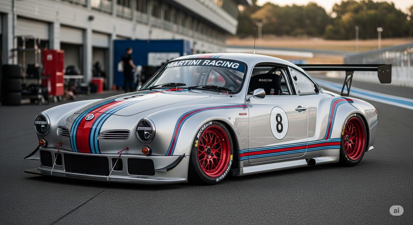 Martini Racing Volkswagen Karmann Ghia, second version