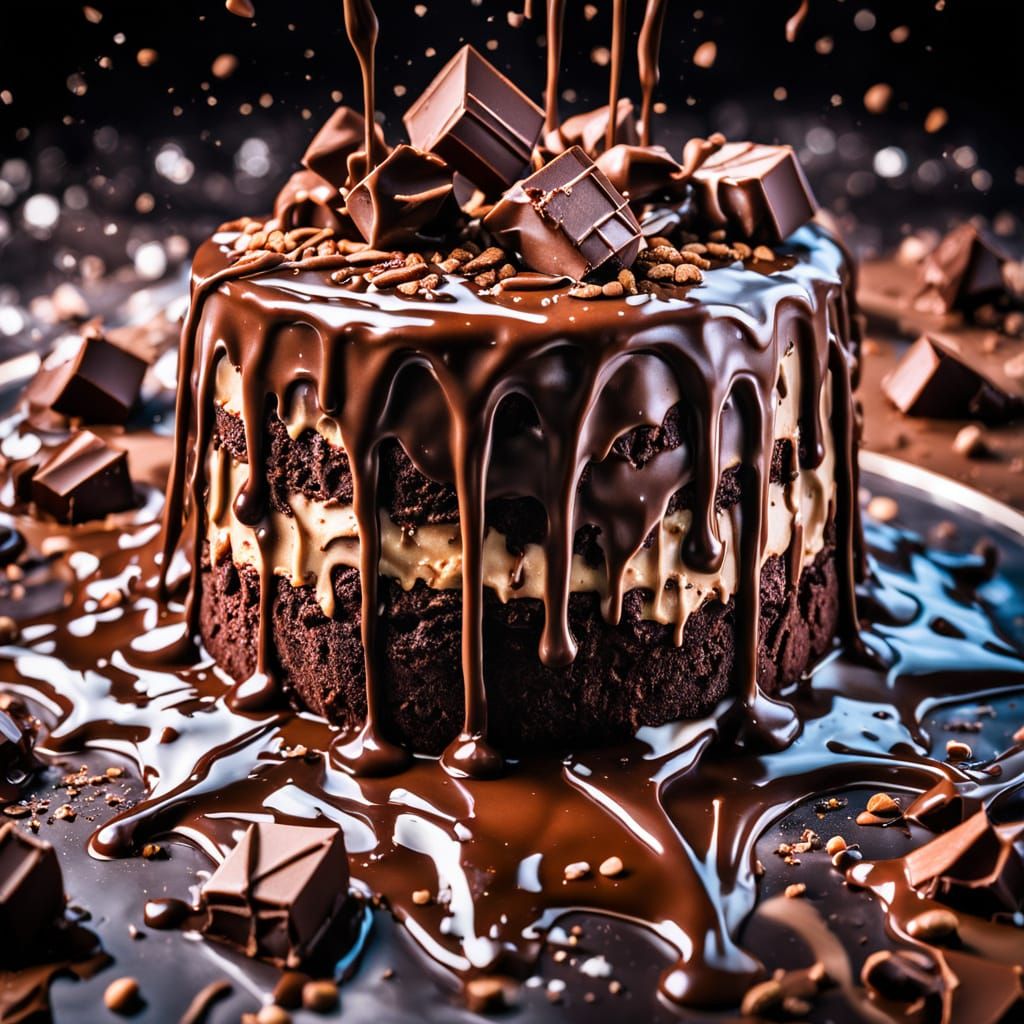 Chocolate world  by @Kitty