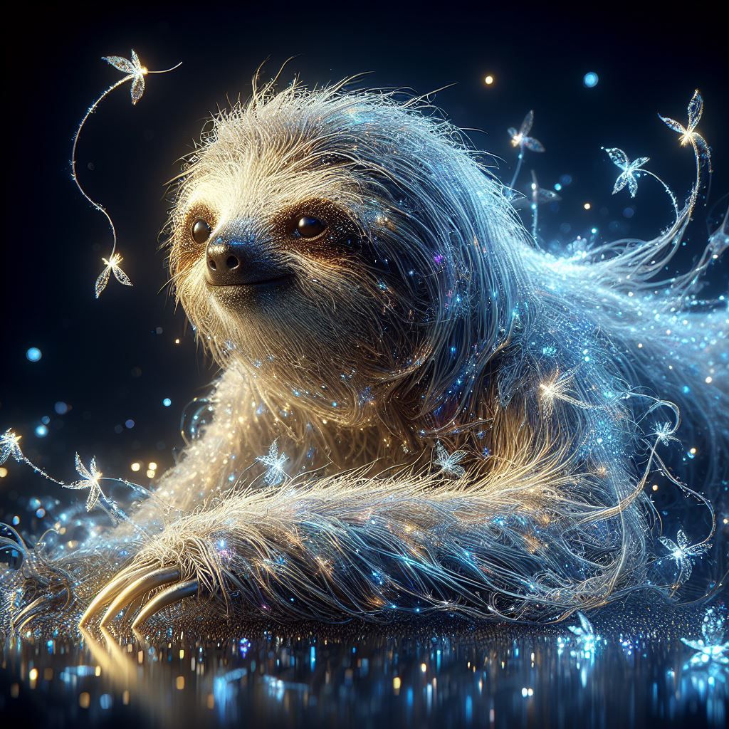 Sparkle sloth