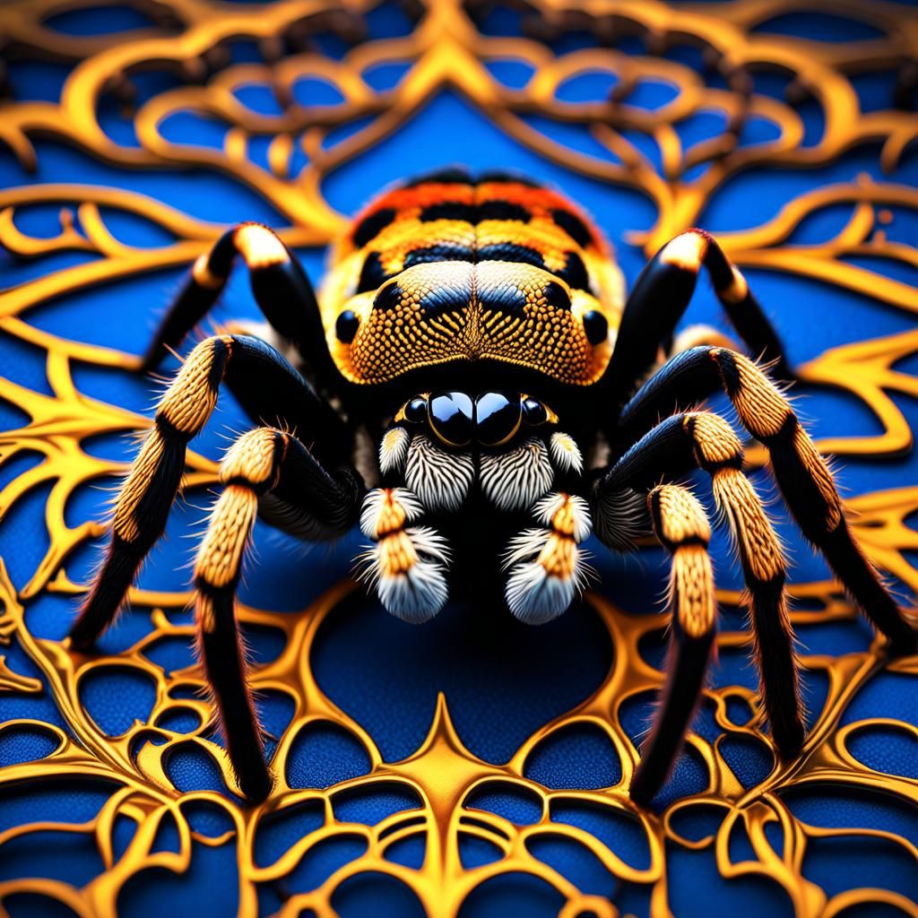 Bubble spider #13 - AI Generated Artwork - NightCafe Creator
