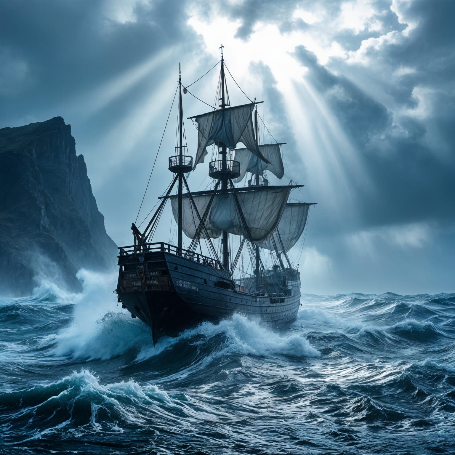 A storm ship