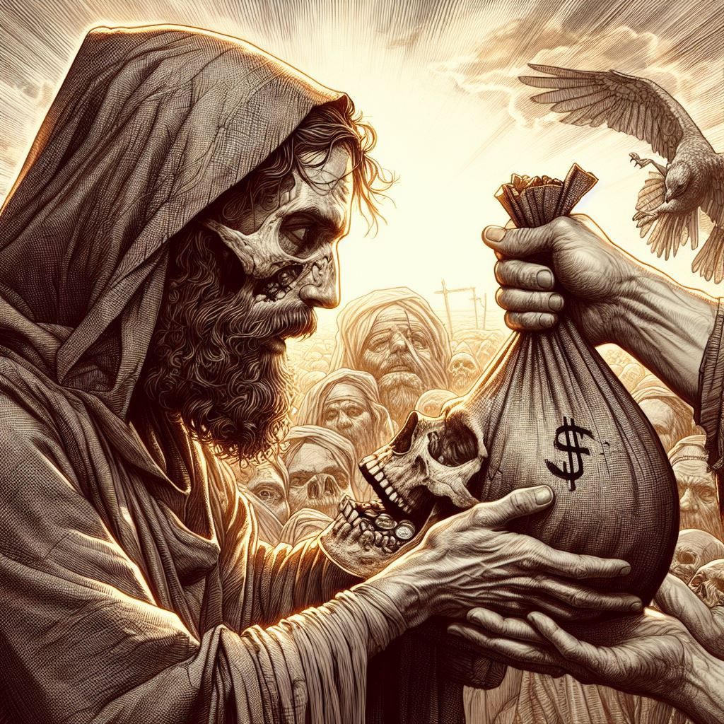 Judas - 30 pieces of silver