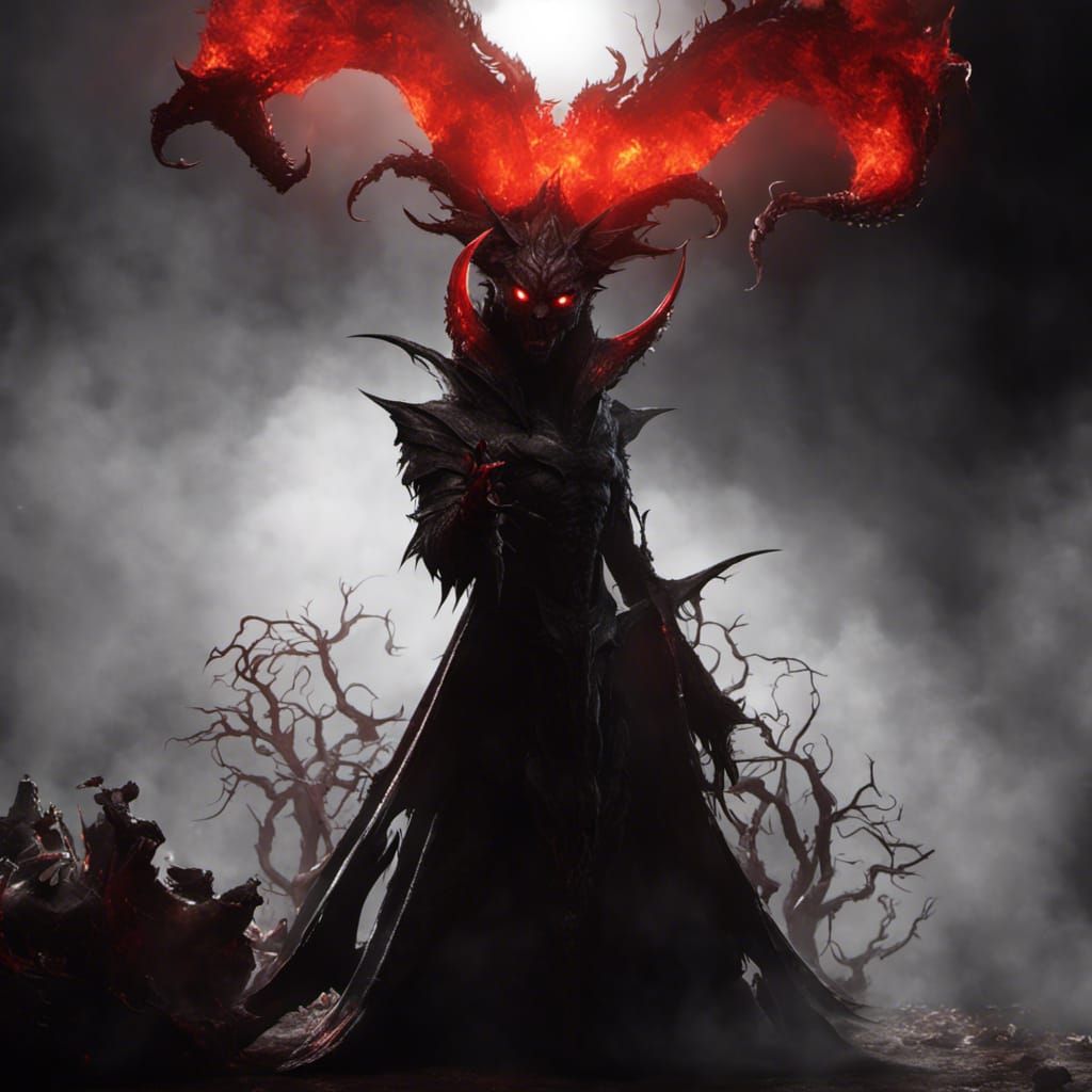 Shadow Demon - AI Generated Artwork - NightCafe Creator